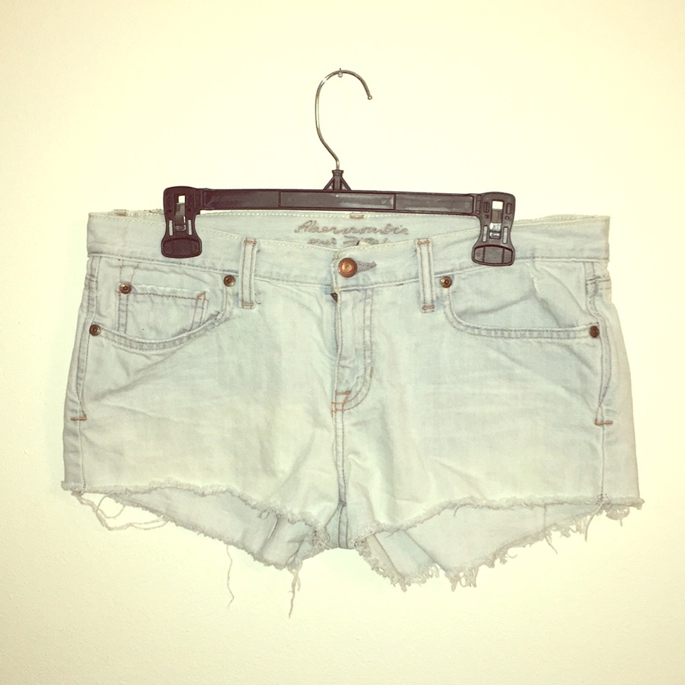 A&F Cut-Off Jean Shorts